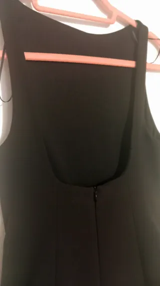 Vestido Zara Negro y Blanco