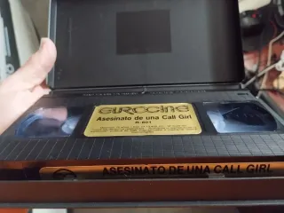 VHS El Asesinato de una Call Girl - Marisa Longo