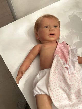 Muñeca Guca Reborn Silicona Auténtico Sara