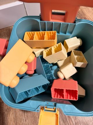 Silla de bloques para bebés y niños.