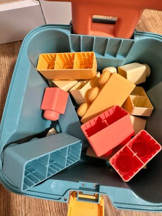 Silla de bloques para bebés y niños.