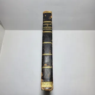 Libro Antico 1754 Catechista in Pulpito Cuniliati