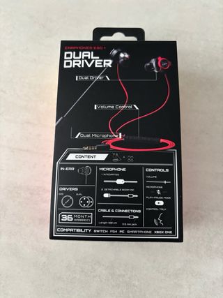 Auriculares Gaming EVS ESG 1 Dual Driver