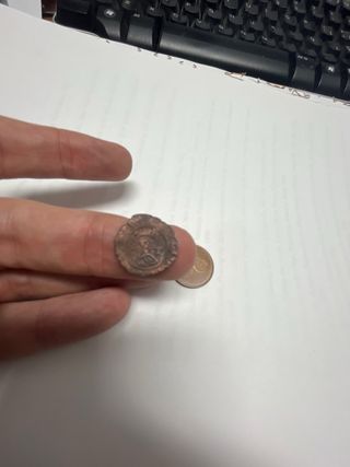 Moneda Reyes Católicos Antigua