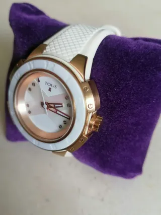 Reloj Tous Oro Rosa y Blanco