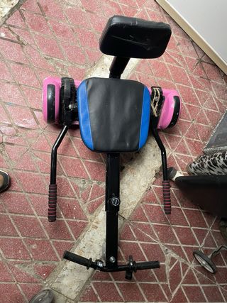 Hoverboard con Hoverkart Rosa