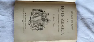 Libro Antiguo Historia de Doce Mujeres