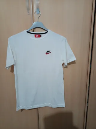 Camiseta Nike Hombre Blanca