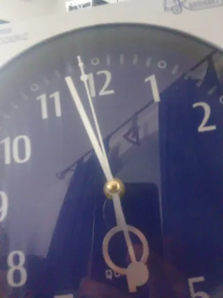 Reloj de Pared Quartz Blanco