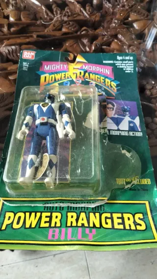 Figura Power Ranger Azul Billy 1994