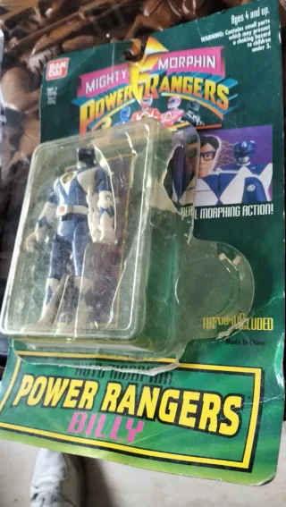 Figura Power Ranger Azul Billy 1994