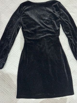 Vestido Terciopelo Negro Green Coast