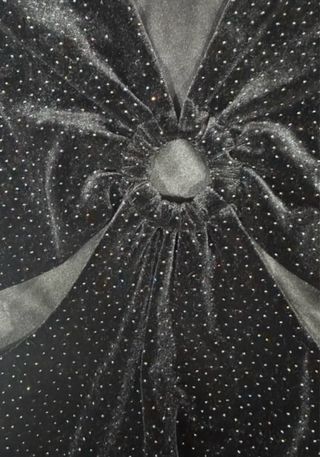 Vestido Terciopelo Negro Green Coast