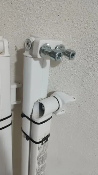 Barre per tende da sole.