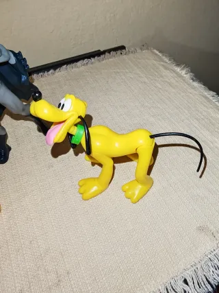 Set di 3 Statuine Topolino, Pluto e Batman