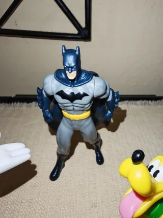 Set di 3 Statuine Topolino, Pluto e Batman