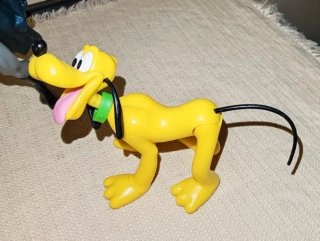 Set di 2 Statuine Topolino e Pluto.