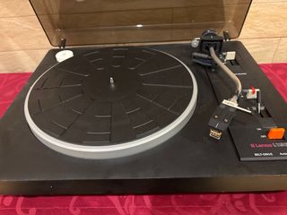 Tocadiscos Lenco Belt-Drive Negro