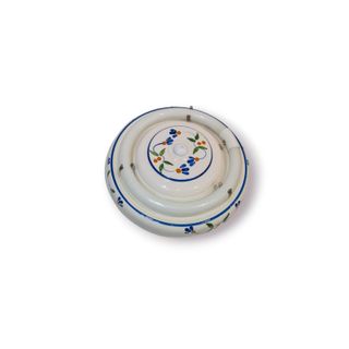 Luminária Cozinha Cerâmica Pintada à Mão 32W