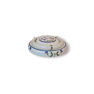 Luminária Cozinha Cerâmica Pintada à Mão 32W