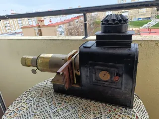 Linterna Mágica Antigua París Grande