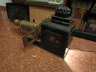 Linterna Mágica Antigua París Grande