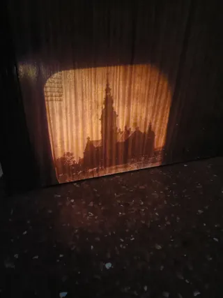 Linterna Mágica Antigua París Grande