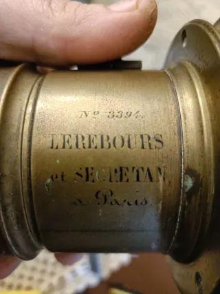 Linterna Mágica Antigua París Grande