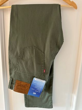 Levi's 511 Slim Pantalones Verde Talla 34/34