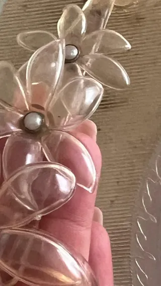 Sandalias CH transparentes con flores