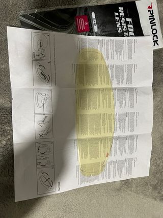 Pinlock 30 Antivaho Casco Moto