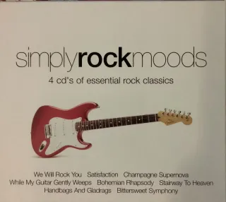 CD Simply Rock Moods - 4 CDs Rock Clásicos