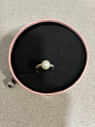 Anillo Perla Plata TOUS