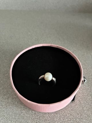Anillo Perla Plata TOUS