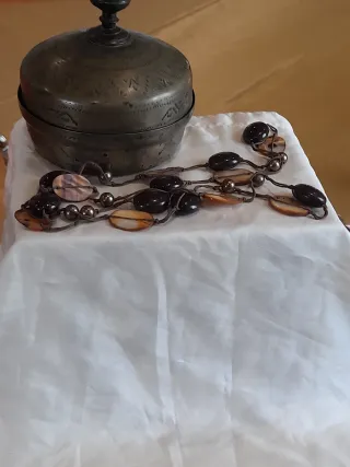 Collana madreperla naturale