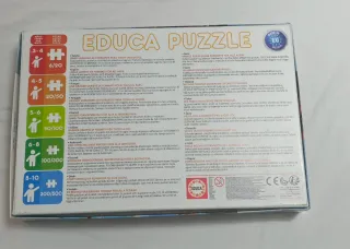 Puzzle Educa Raya y el Último Dragón 2x100 piezas