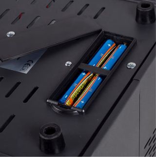 Barbacoa senza fumo Active nera rettangolare