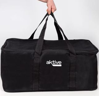 Barbacoa senza fumo Active nera rettangolare