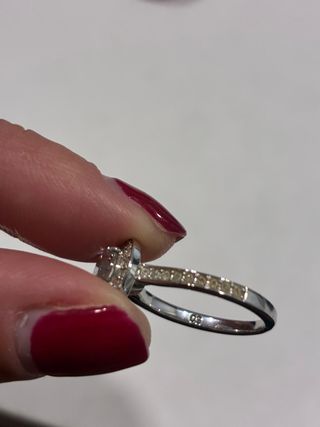 Anillo Swarovski Circonita Talla 12