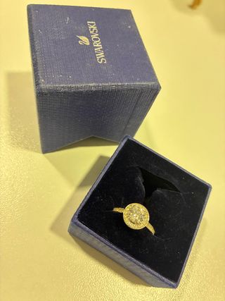 Anillo Swarovski Circonita Talla 12