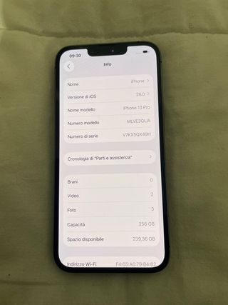 iPhone 13 Pro - 256GB - FANTASTICHE CONDIZIONI