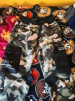 Pantalón cargo camuflaje