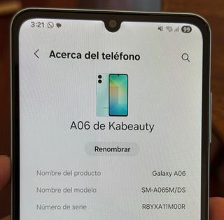 Samsung Galaxy A06 128GB Azul