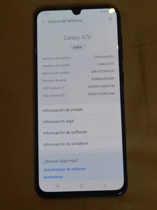 Samsung Galaxy A70
