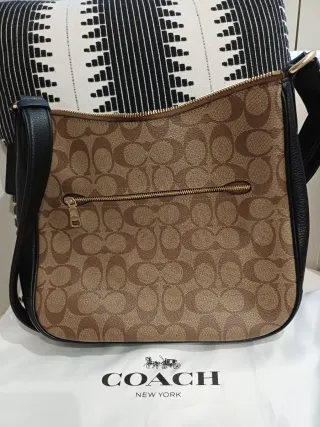 Bolso Coach Marrón y Negro