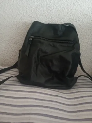 Mochila Desigual Patchwork Negra y Gris