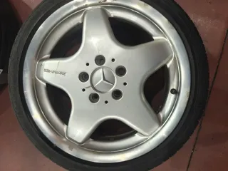 Llantas Mercedes AMG doble medida