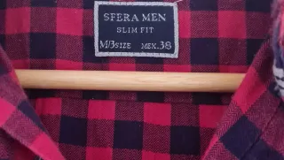 Camisa cuadros Sfera men Talla S