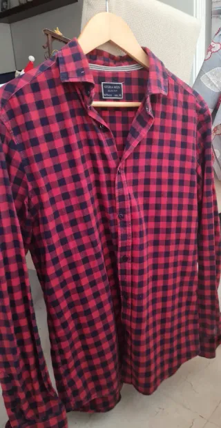 Camisa cuadros Sfera men Talla S