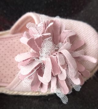 Zapato Zapy Talla 25 Rosa Flor